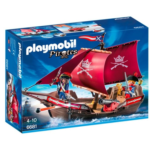 Playmobil Pirates - Soldiers Cannon Boat