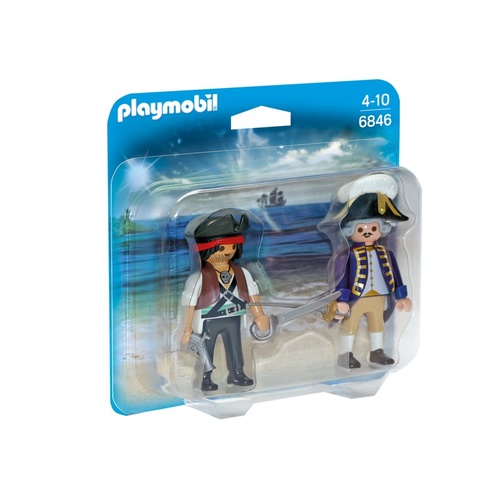 Playmobil Pirates - Pirate and Soldier Duo Pack