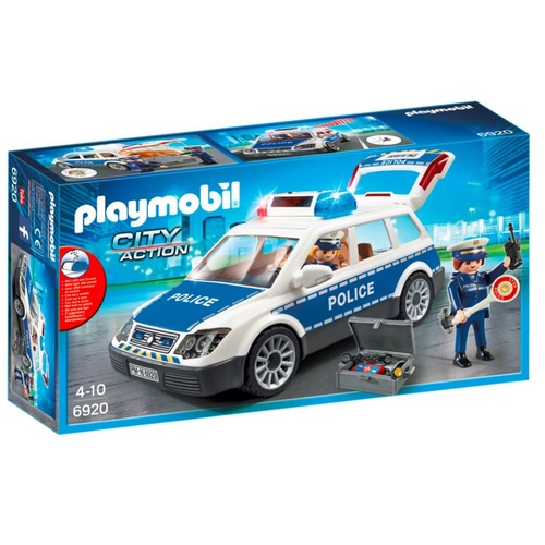 Playmobil City Action - Police Car With Lights And Sound