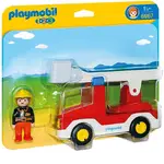 Playmobil 1.2.3 - Ladder Unit Fire Truck