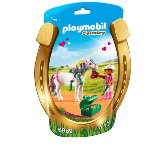 Playmobil Country - Groomer with Heart Pony