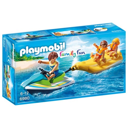Playmobil Family Fun - Personal Watercraft with Banana Boat
