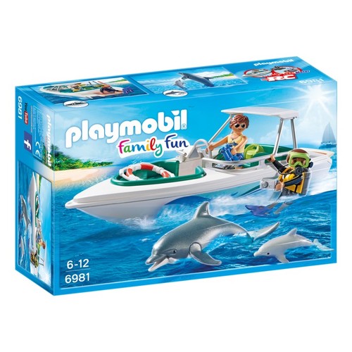 Playmobil Family Fun - Diving Trip with Speedboat