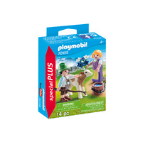 Playmobil Special Plus - Children with Calf