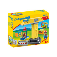 Playmobil 1.2.3 - Construction Crane