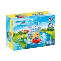Playmobil 1.2.3 Aqua - Water Wheel Carousel
