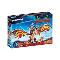 Playmobil How To Train Your Dragon - Dragon Racing: Snotlout and Hookfang