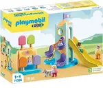 Playmobil 1.2.3 - Adventure Tower with Ice Cream Booth