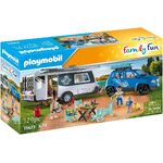 Playmobil Family Fun - Caravan with Car