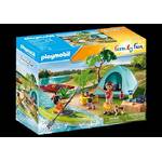 Playmobil Family Fun - Campsite with Campfire