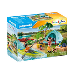 Playmobil Family Fun - Campsite with Campfire