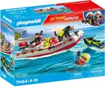 Playmobil Action Heroes - Fireboat with Water Scooter