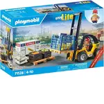 Playmobil My Life - Forklift Truck with Cargo