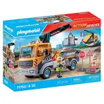 Playmobil Action Heroes - Construction Truck with Crane