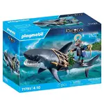 Playmobil Pirates - Giant Shark with Pirate