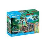 Playmobil Dinos - Brachiosaurus with Hovercraft