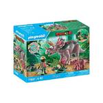 Playmobil Dinos - Triceratops Family
