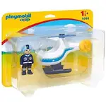 Playmobil 1.2.3 - Police Helicopter