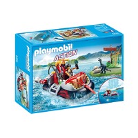 Playmobil Action - Dino Hovercraft With Underwater Motor