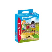 Playmobil Family Fun - Children Minigolfing
