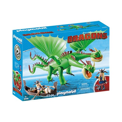 Playmobil How To Train Your Dragon - Ruffnut and Tuffnut with Barf and Belch