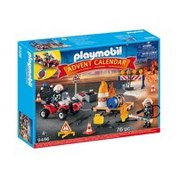 Playmobil City Action - Advent Calendar Construction Site Fire Rescue
