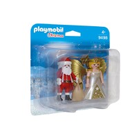 Playmobil Christmas - Santa and Christmas Angel Duo Pack