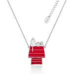 Couture Kingdom - Peanuts - Snoopy Dog House Necklace Silver