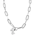 Couture Kingdom - Peanuts - Snoopy Charm Necklace Silver