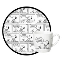 Snoopy - Comic Mug and Saucer