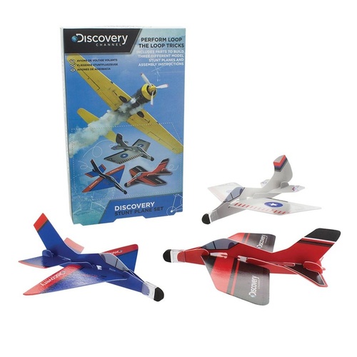 Discovery Channel Stunt Plane Set