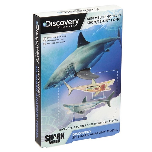 Discovery Channel 3D Shark Anatomy Model