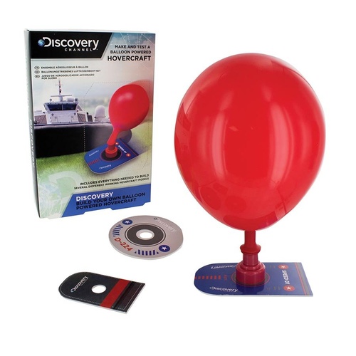 Discovery Channel Build Your Own Balloon Powered Hovercraft