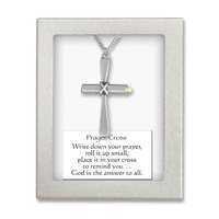 Pendant Prayer Cross Necklace - Chain