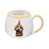 Painted Pet Mugs by Splosh - Labradoodle