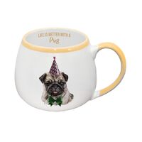 Painted Pet Mugs by Splosh - Pug