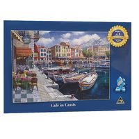 Holdson 75th Anniversary Cafe in Cassis 1000 Piece Puzzle