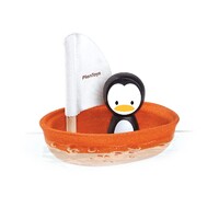 PlanToys Water Play - Sailing Boat - Penguin