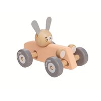 PlanToys Baby Toys - Bunny Racing Car
