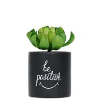 Pot Plant By Splosh - Be Positive 
