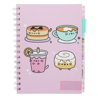 Pusheen Breakfast Club - A5 Notebook + Pen + Sticky Notes Set