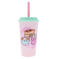 Pusheen Breakfast Club - Beaker & Straw