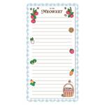 Pusheen Farmers Market - Magnetic Shopping List Pad
