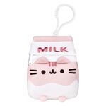 Pusheen Sips - Strawberry Milk Plush Bag Charm Purse