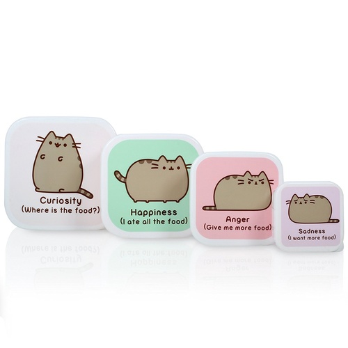 Pusheen Snack Box Set Of 4