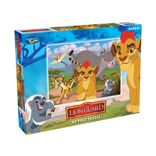 Disney The Lion Guard 60 Piece Puzzle - Pride Land Defenders