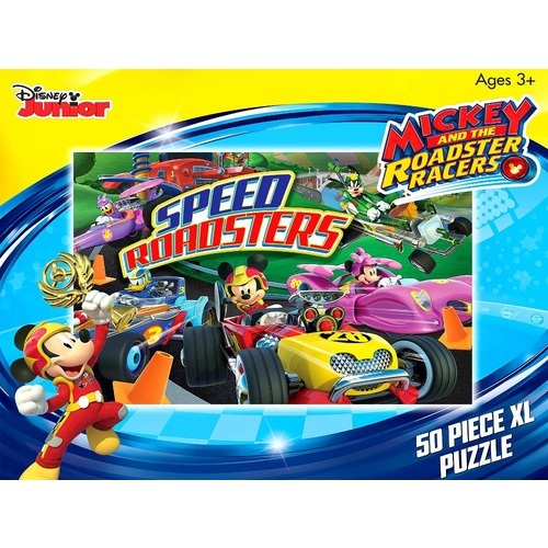 Disney Mickey And The Roadster Racers 50 XL Piece Puzzle - Speed Roadsters