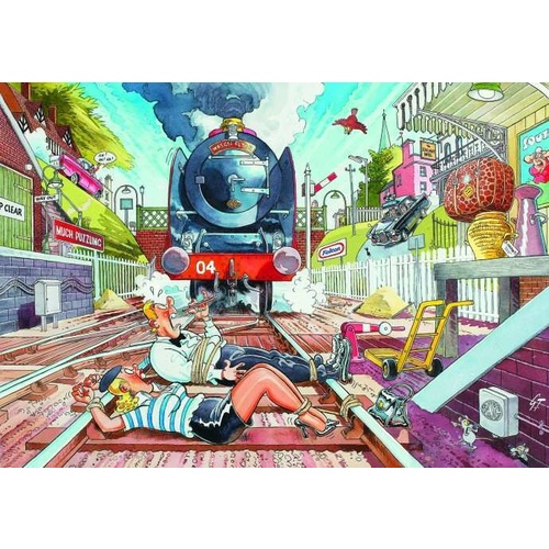 Wasgij? Puzzle 1000pc - Special Edition Retro Mystery 1 - The Wasgij Express Puzzle