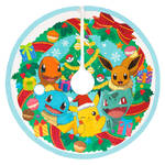 Hallmark Tree Skirt - Pokémon Holiday Fabric