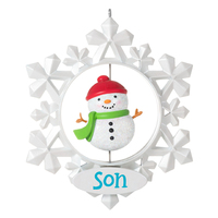 2021 Hallmark Keepsake Ornament - Son Snowflake